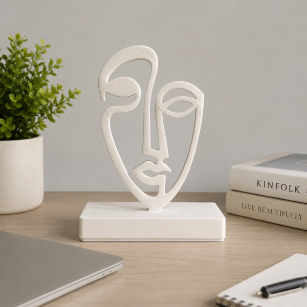 Abstract Face Sculpture - F1