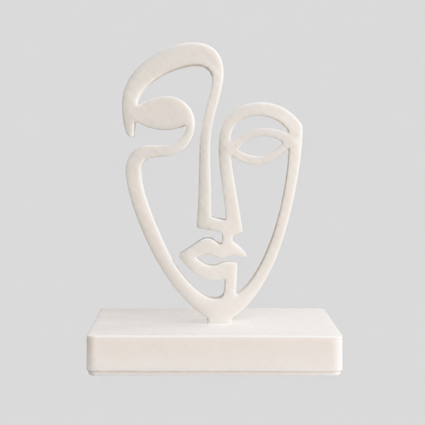 Abstract Face Sculpture - F1