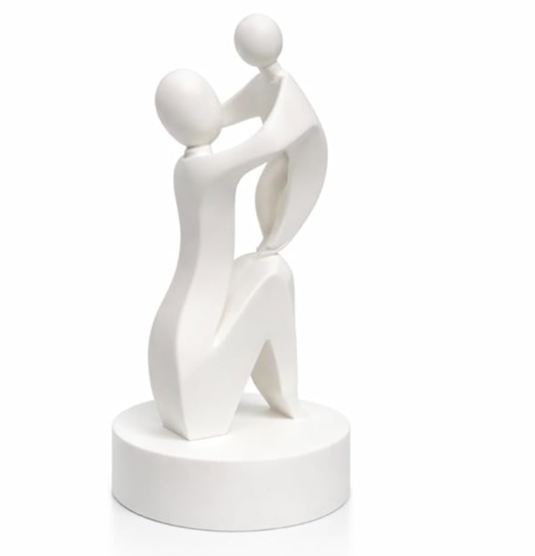 d31_3 Together Forever – Abstract Family Sculpture Medium